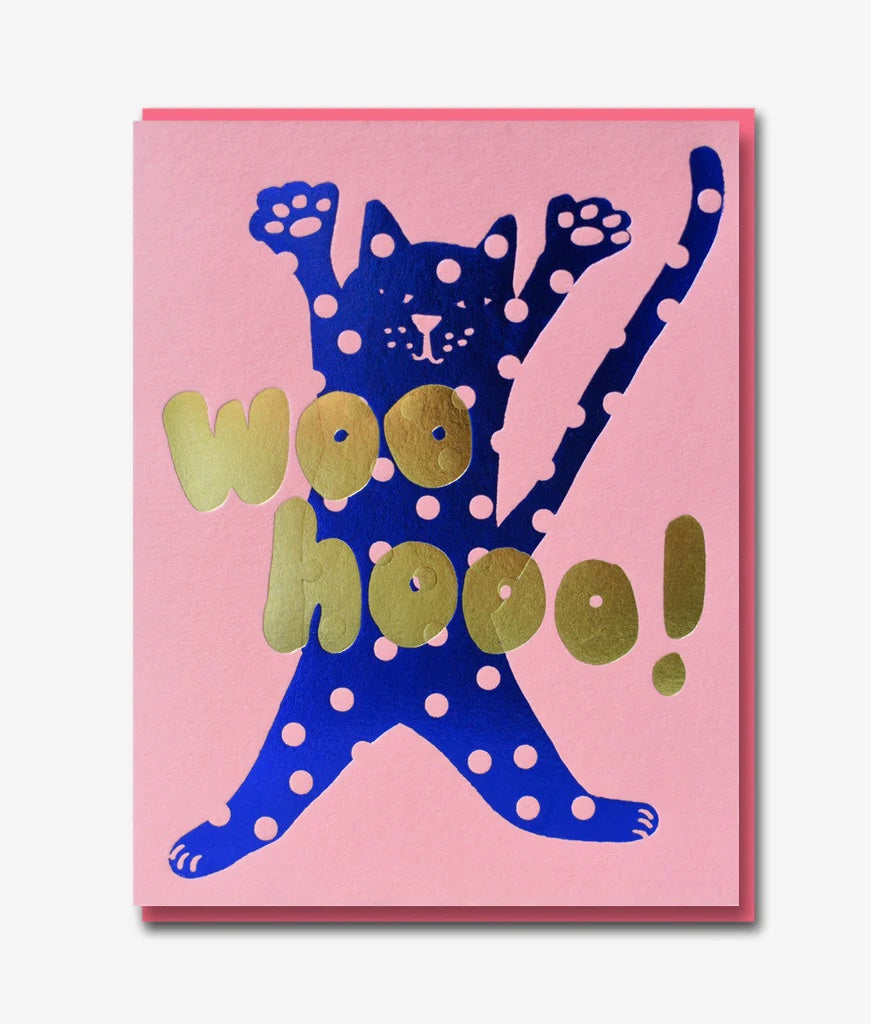Joyful Spotty Cat