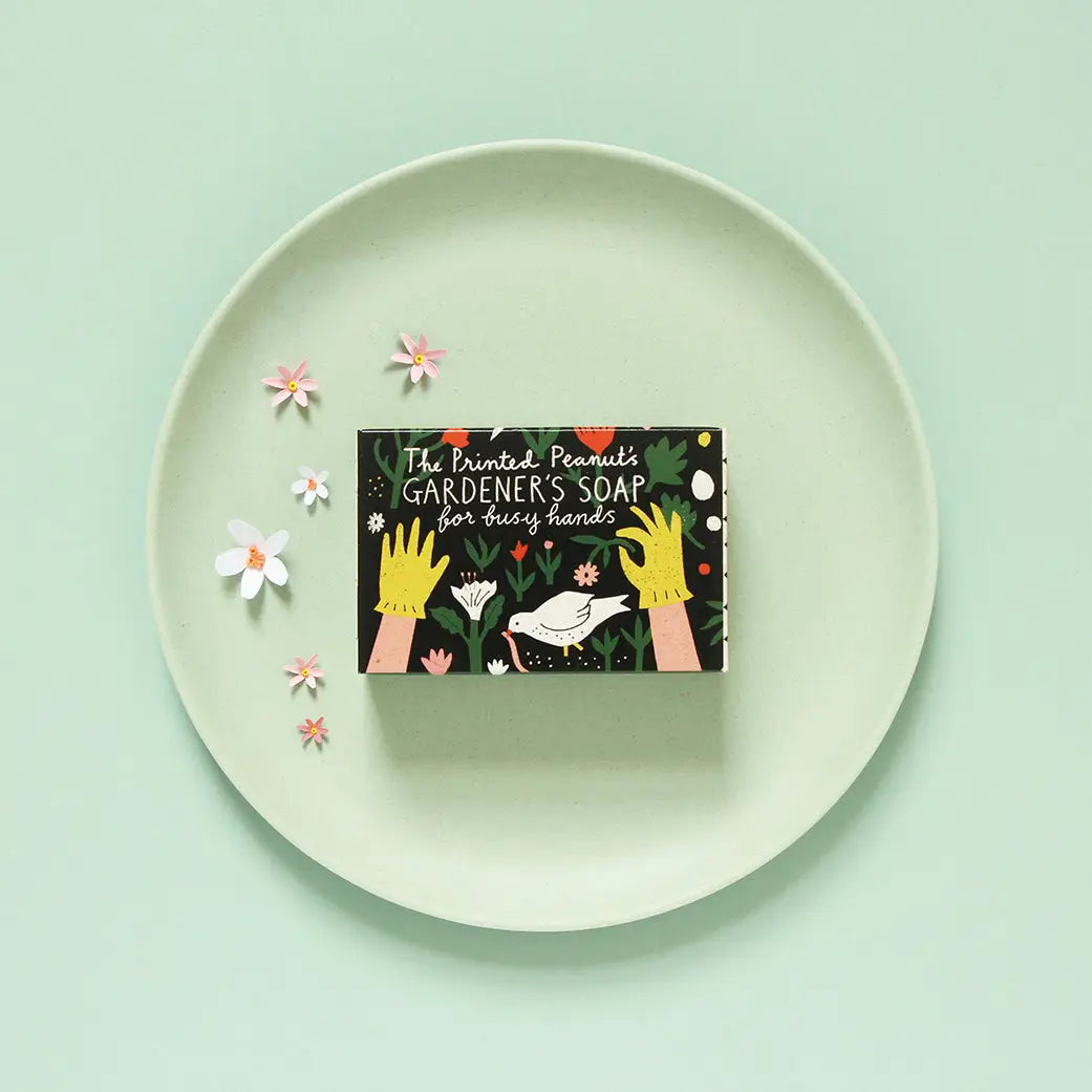 Gardener's Mint & Poppyseed Natural Handmade Soap Bar