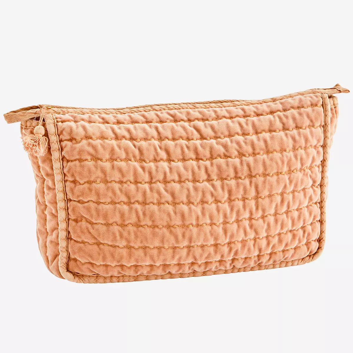 Quilted Velvet Washbag