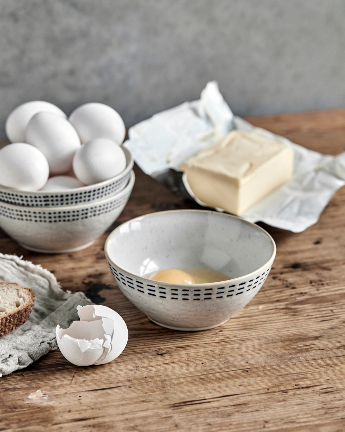 Stoneware Bowl Set