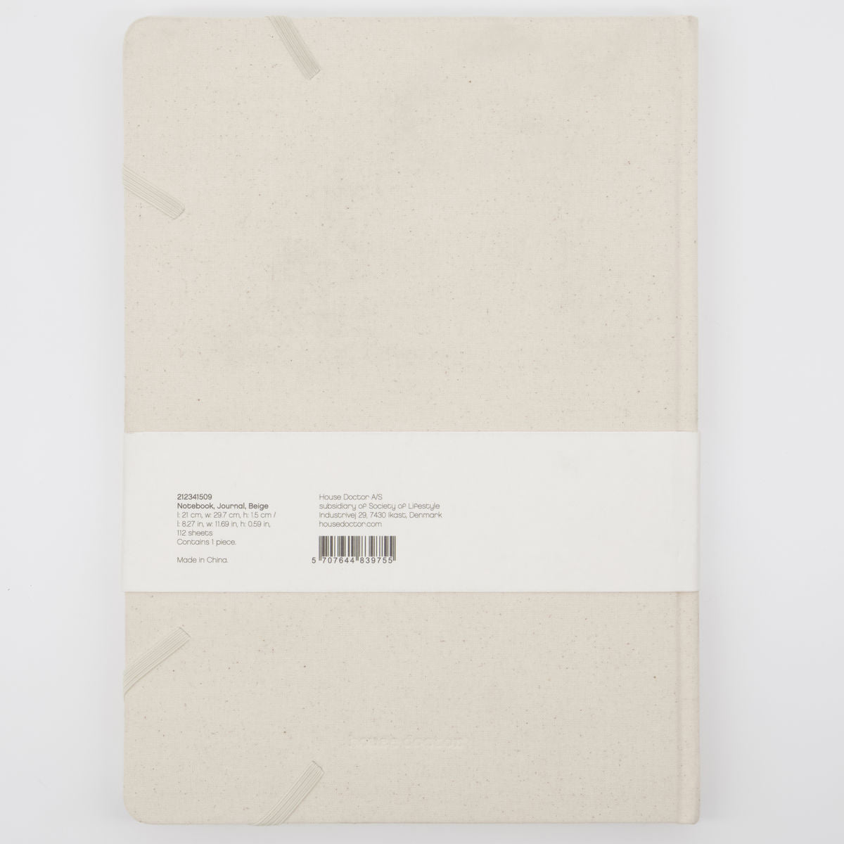 Notebook Journal Beige A4
