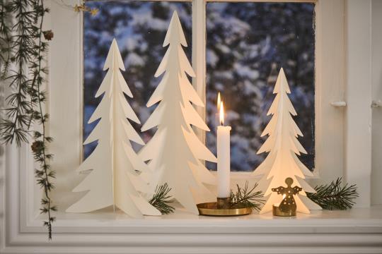 Paper Cut Christmas Tree 30cm