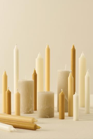 Rustic Candle Fog 14cm