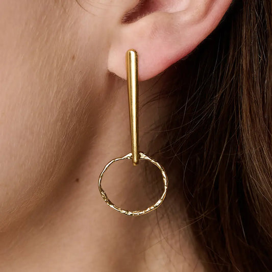 Cora Studs | Gold