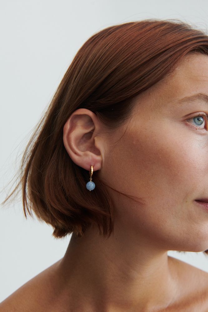 Blue Sky Earrings | Silver