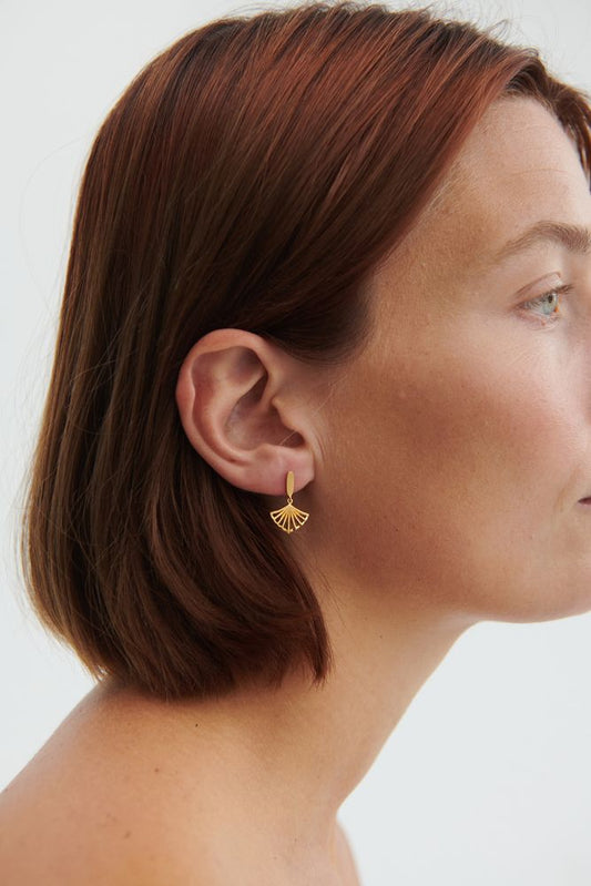 Ballerina Earrings | Gold