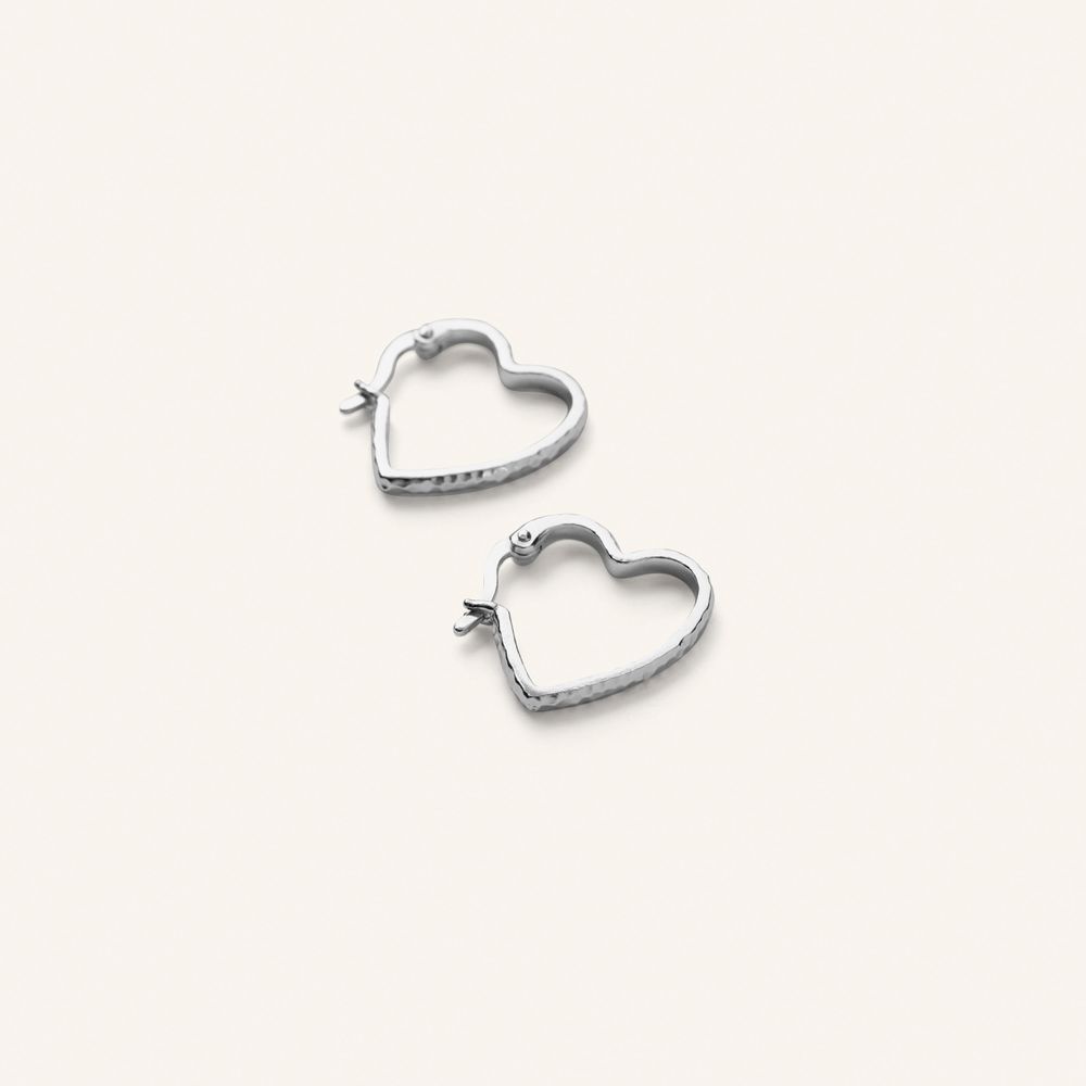 Affection Hoops | Silver
