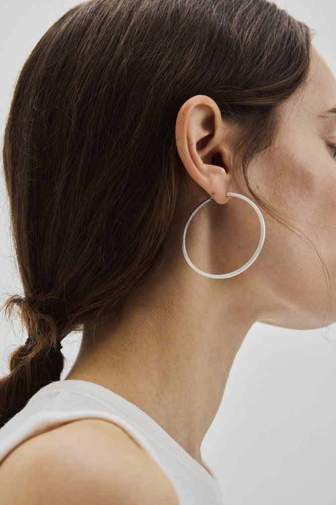Large Circle Line Hoops