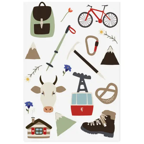 Mountain adventure tattoos