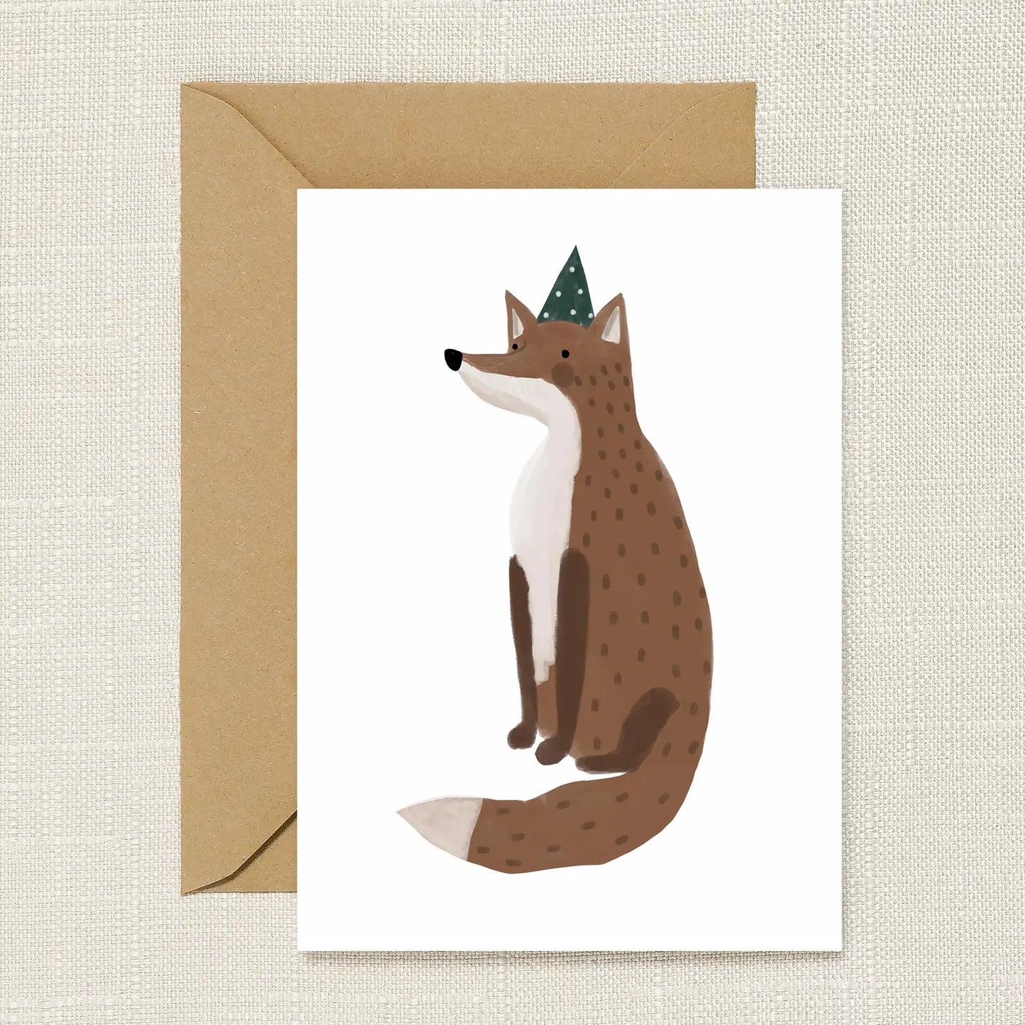Fox in Party Hat