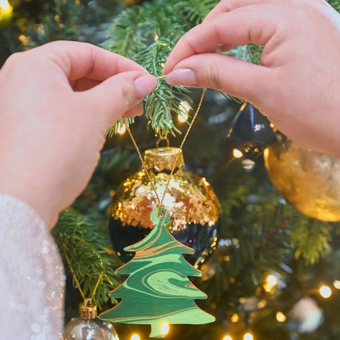 Keepsake Ornament Emerald Tree