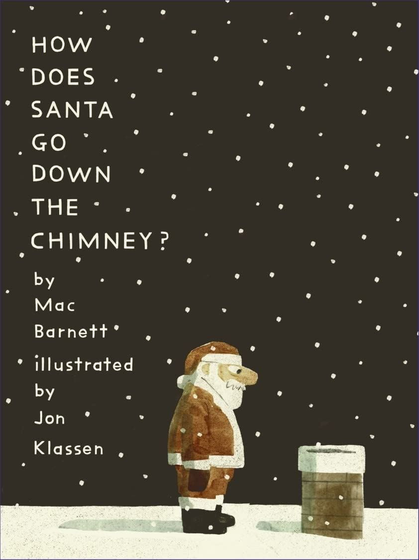 How does Santa go down the Chimney?