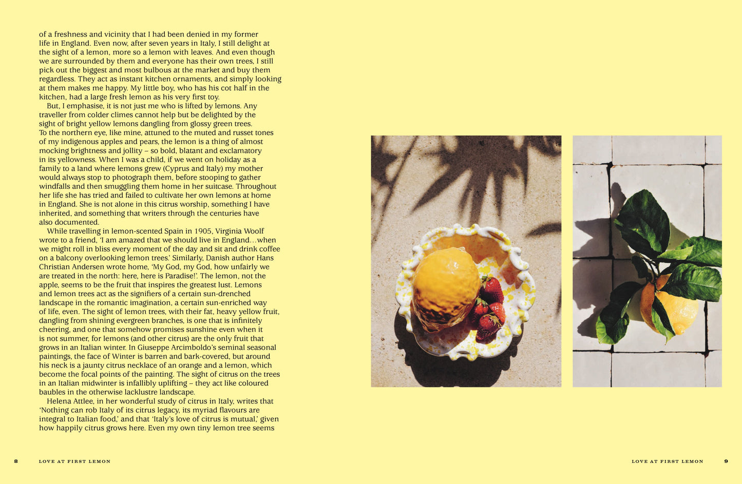 For the Love of Lemons
