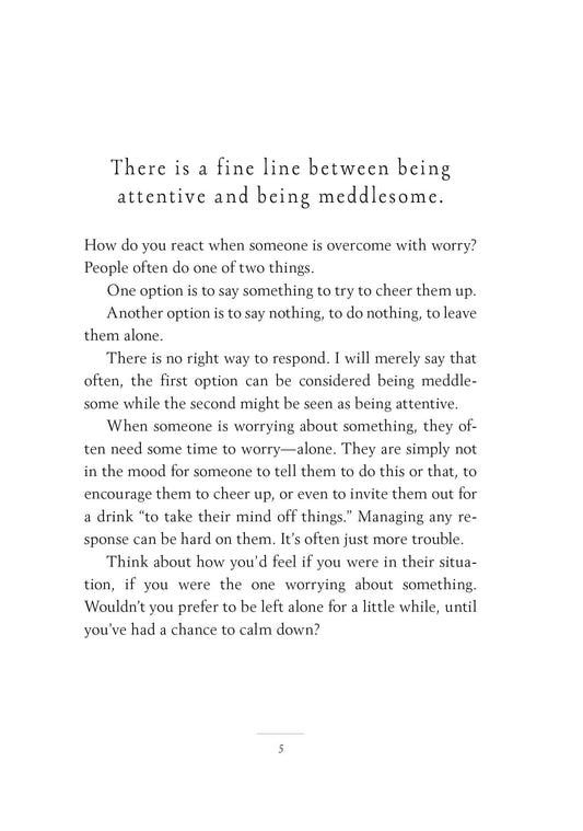 How To Let Things Go