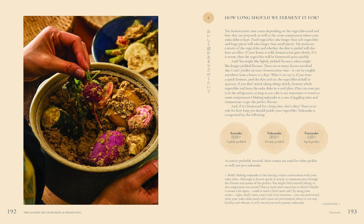 Japanese Art of Pickling and Fermenting