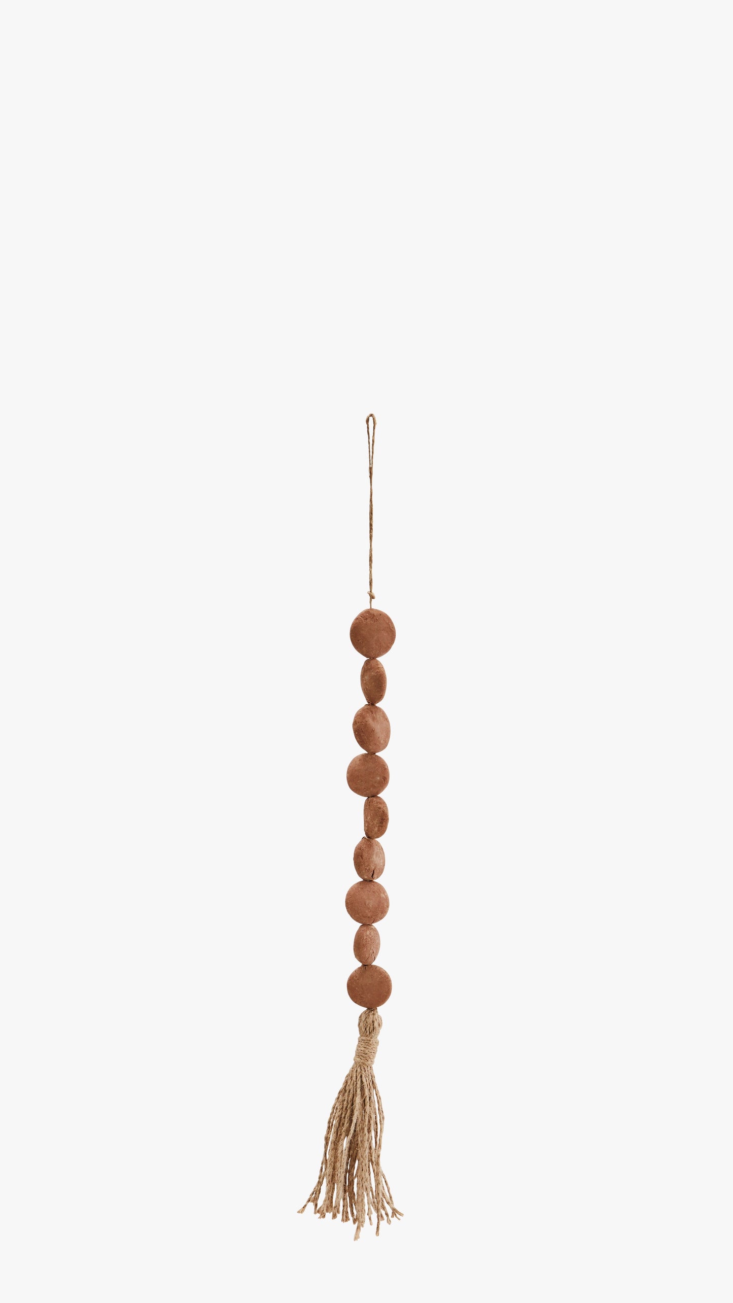Hanging terracotta ornament