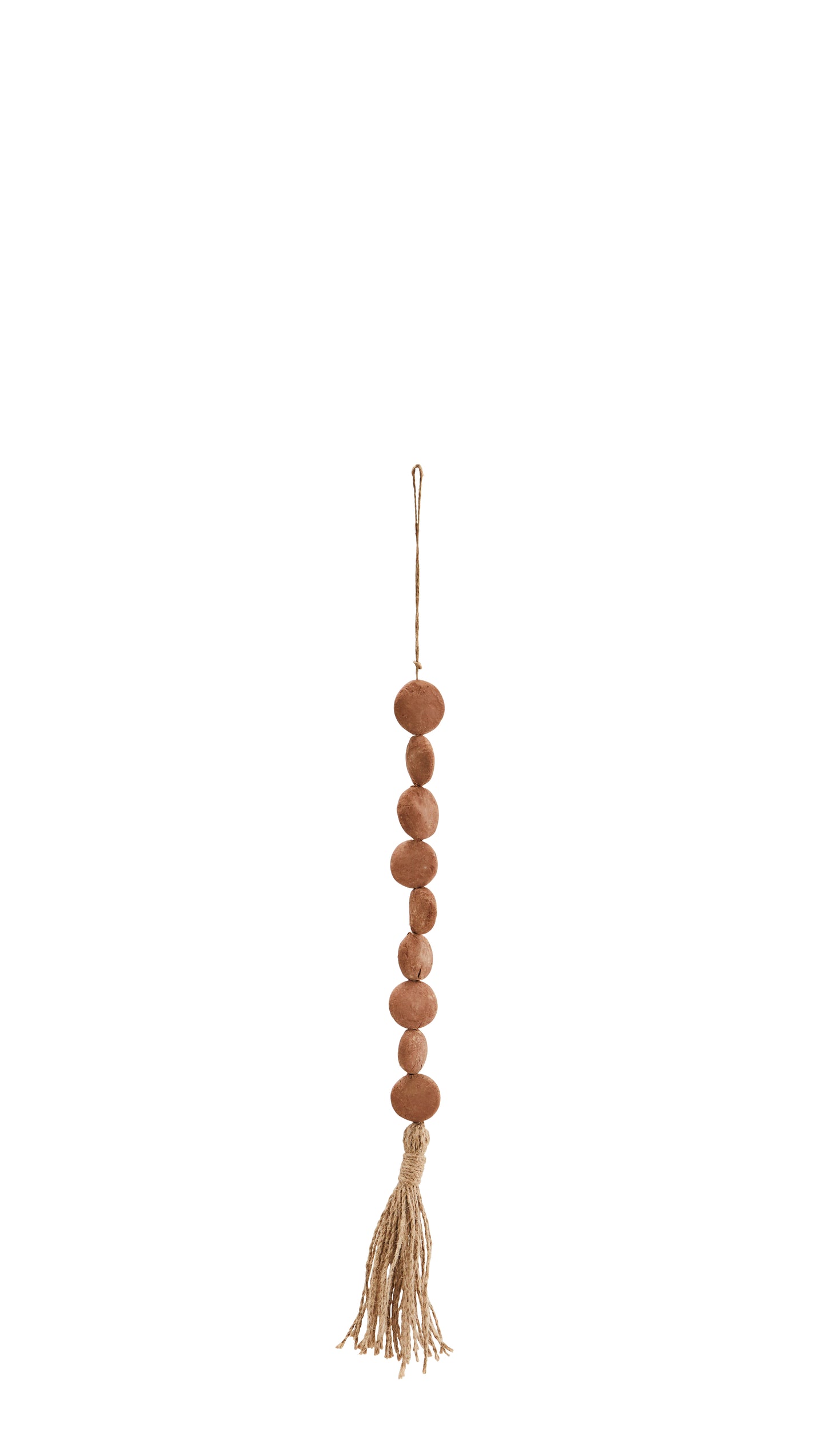 Hanging terracotta ornament