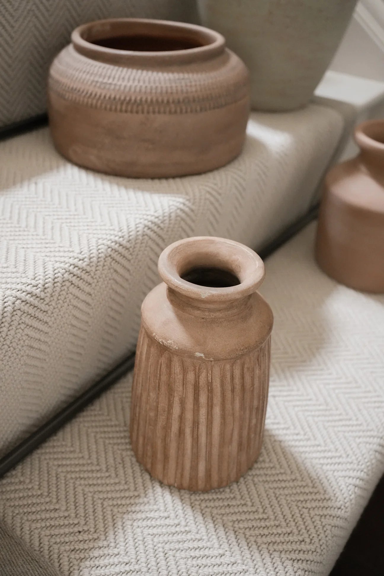 Rena Terracotta Vase | Antique Brown