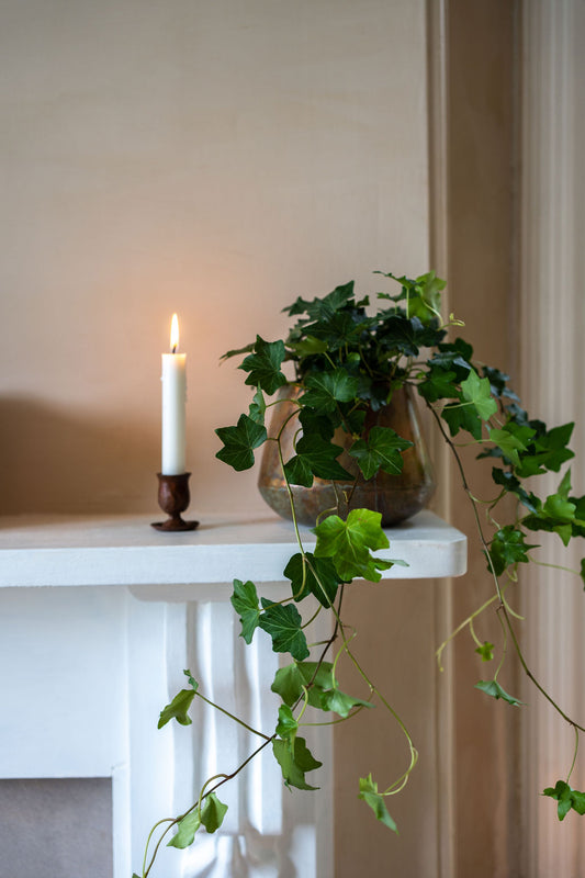 Forged Iron Dinner Candle Holder