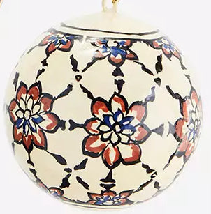 Hand painted bauble
