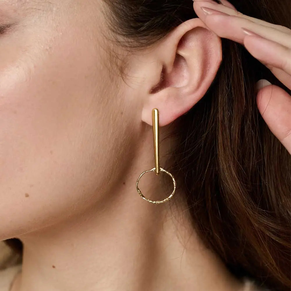 Cora Studs | Gold
