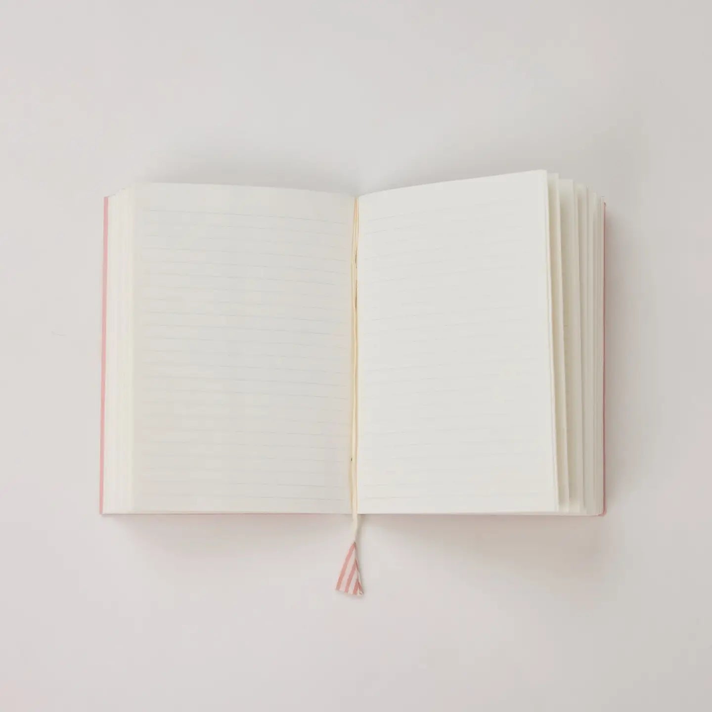 Block Printed Ruled Notebook (A5) - Marigold Glitz Blush