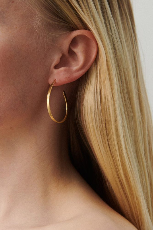 Oval Creoles | Gold