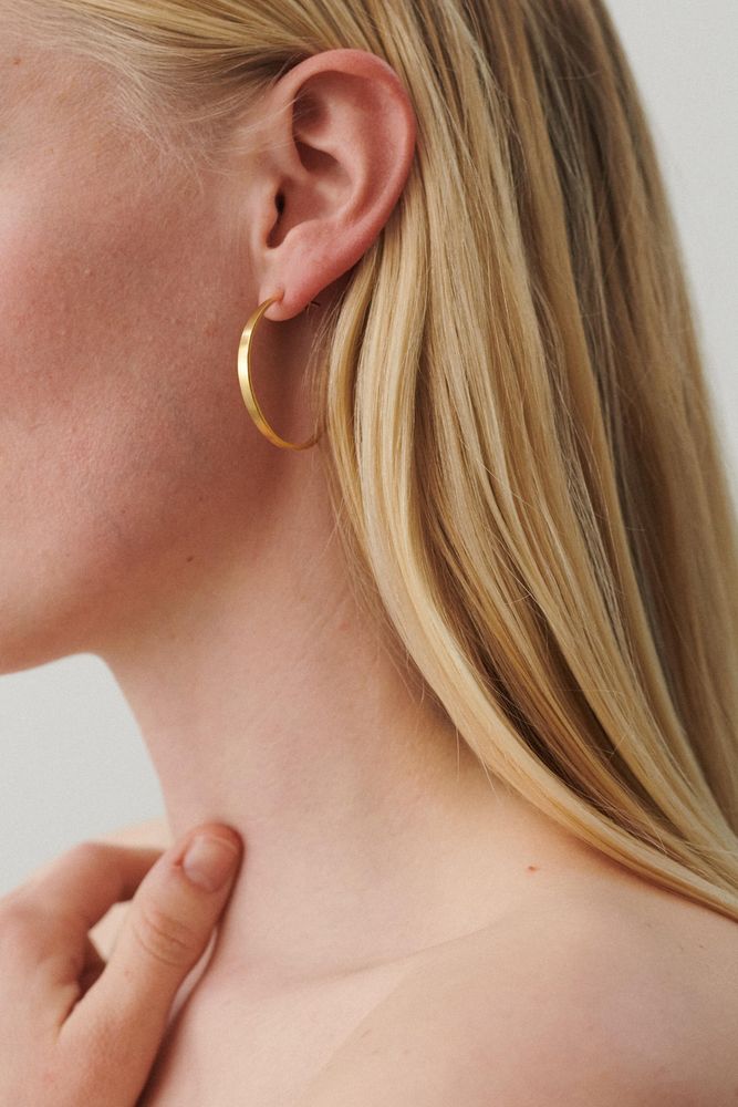 Eclipse Earrings | Gold
