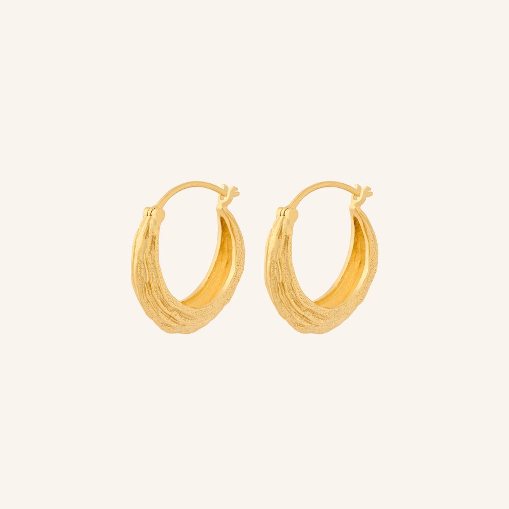 Coastline Earrings | Gold