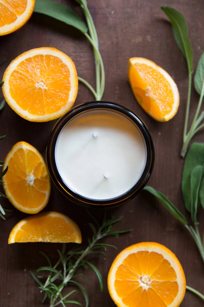 Italian Garden Candle (Orange + Rosemary + Sage) 120ml