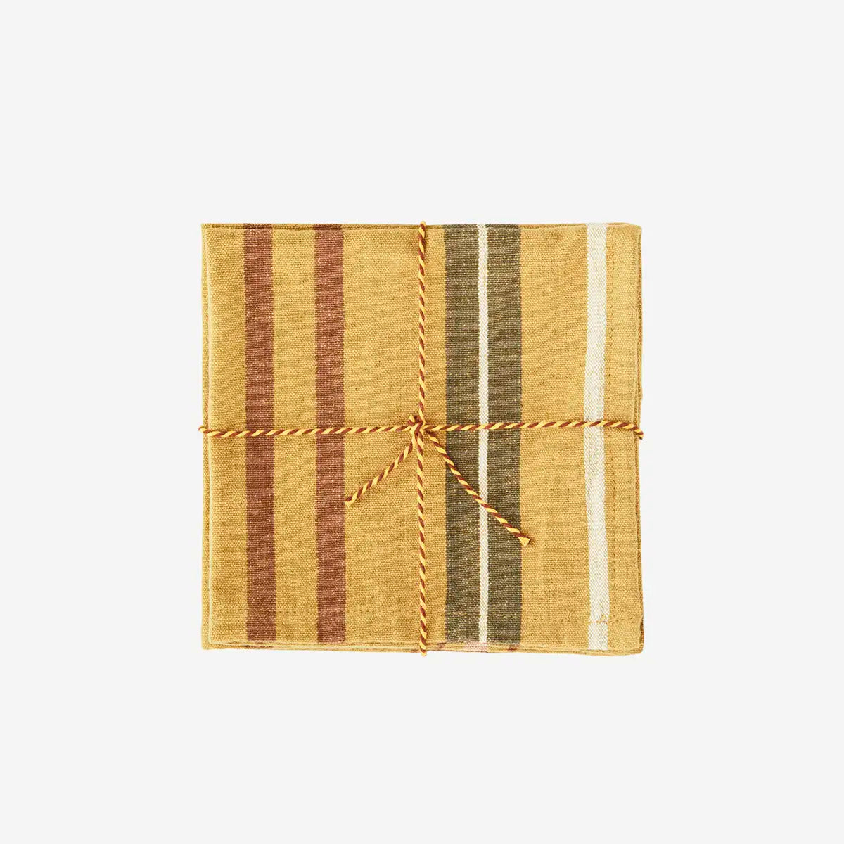 Striped Cotton Napkins
