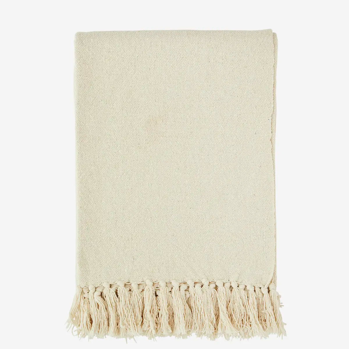 Recycled Cotton Throw | Off-white