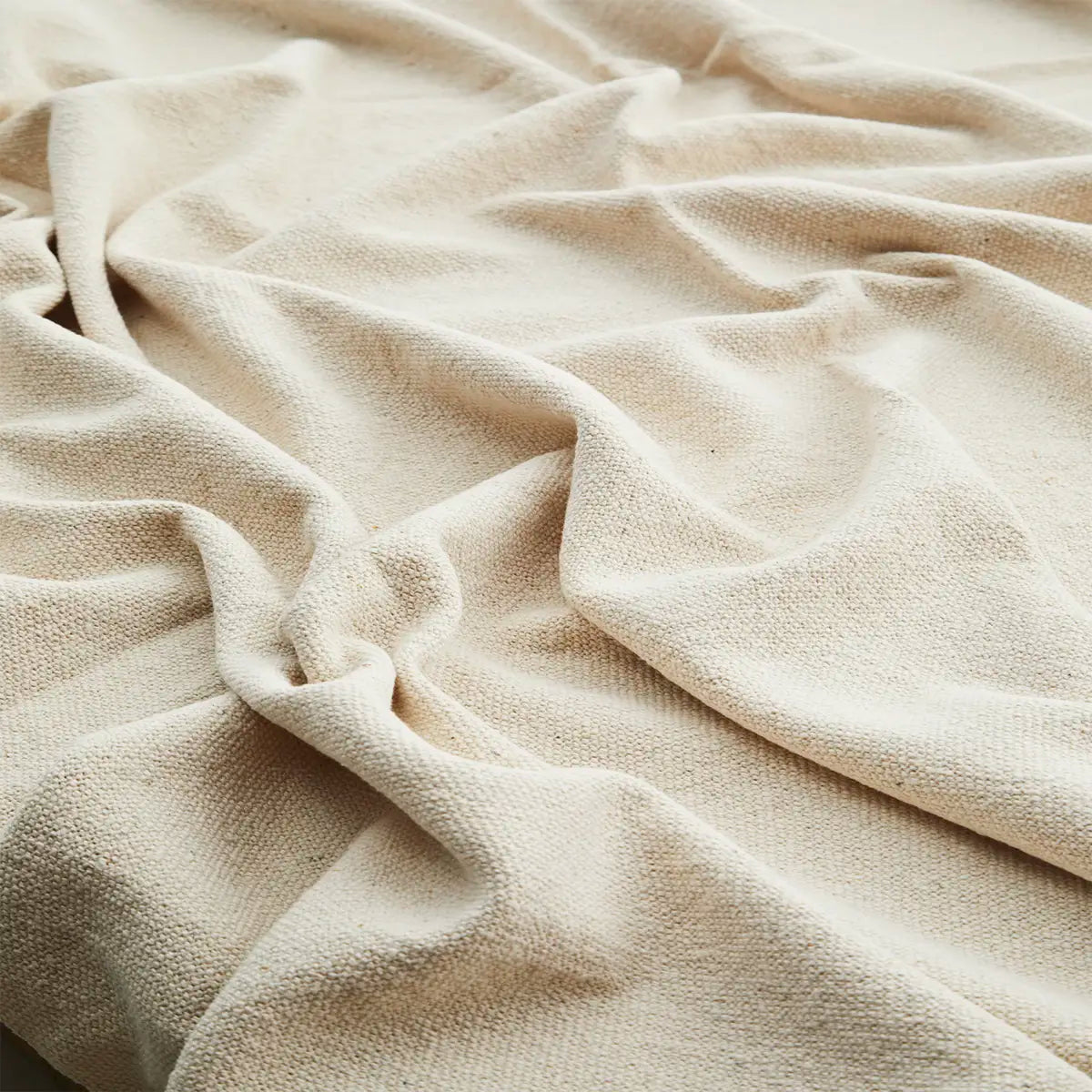 Recycled Cotton Throw | Off-white
