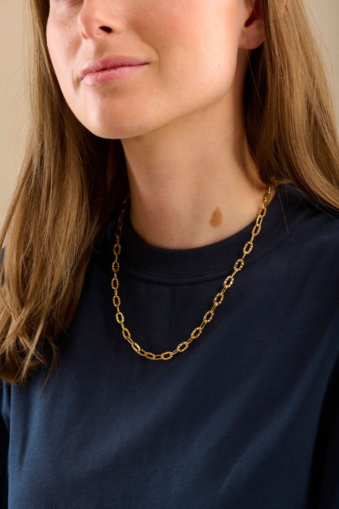 Ines Necklace | Gold