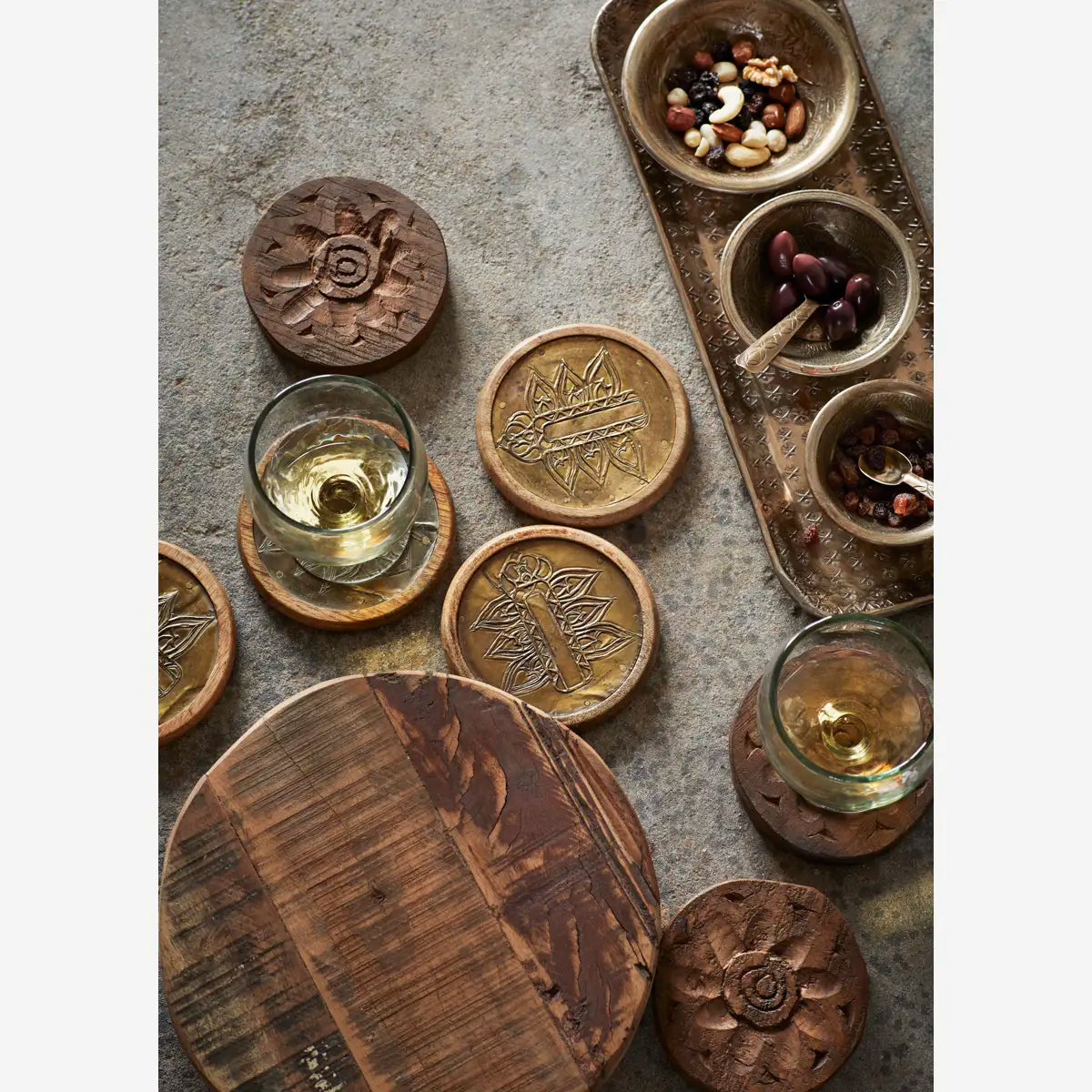 Recycled Brass Coaster