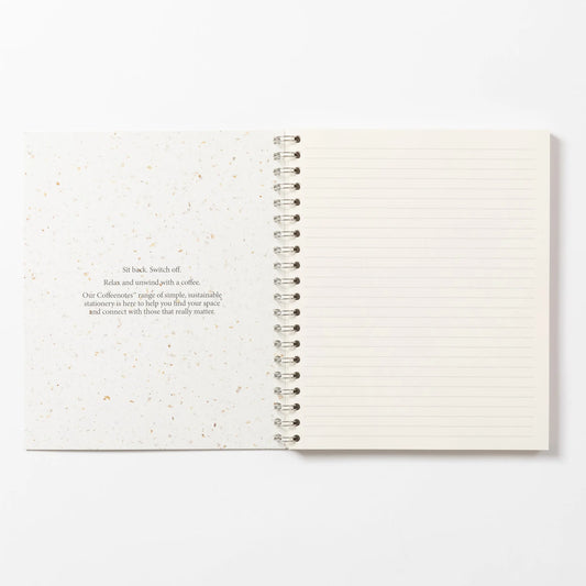 Lined Wirebound Notebook | Grounds | Medio
