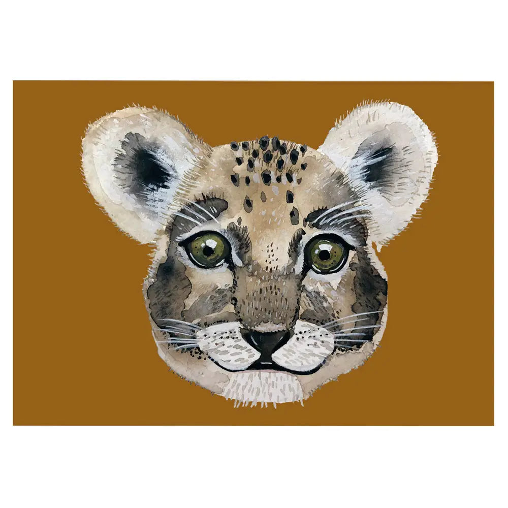 Lion Postcard