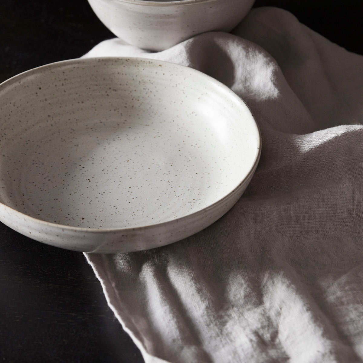 Bowl, Pion, Grey/White
