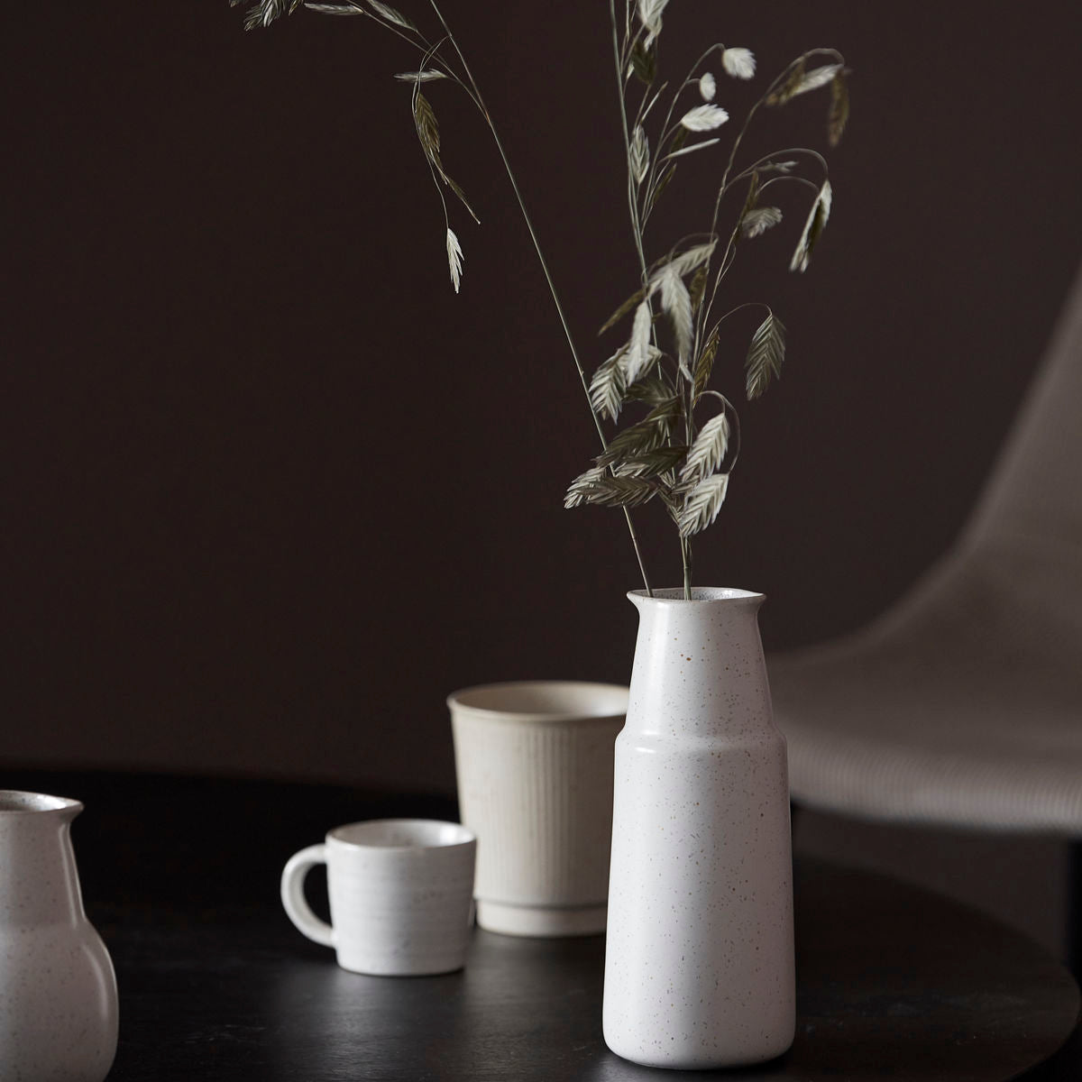 Bottle, Pion, Grey/White