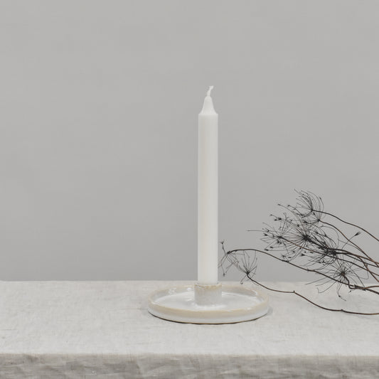 Candle 24cm | White