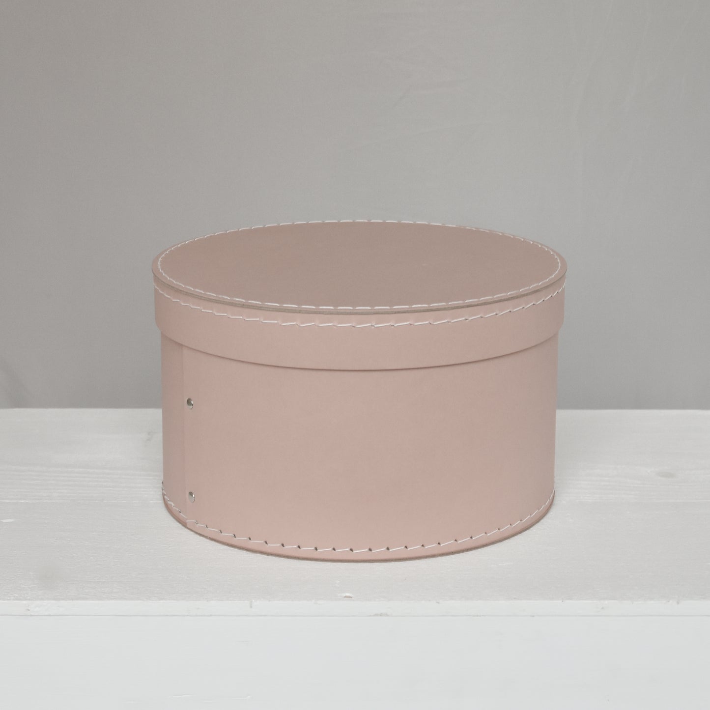 Round storage box, Pink Small | Was £10