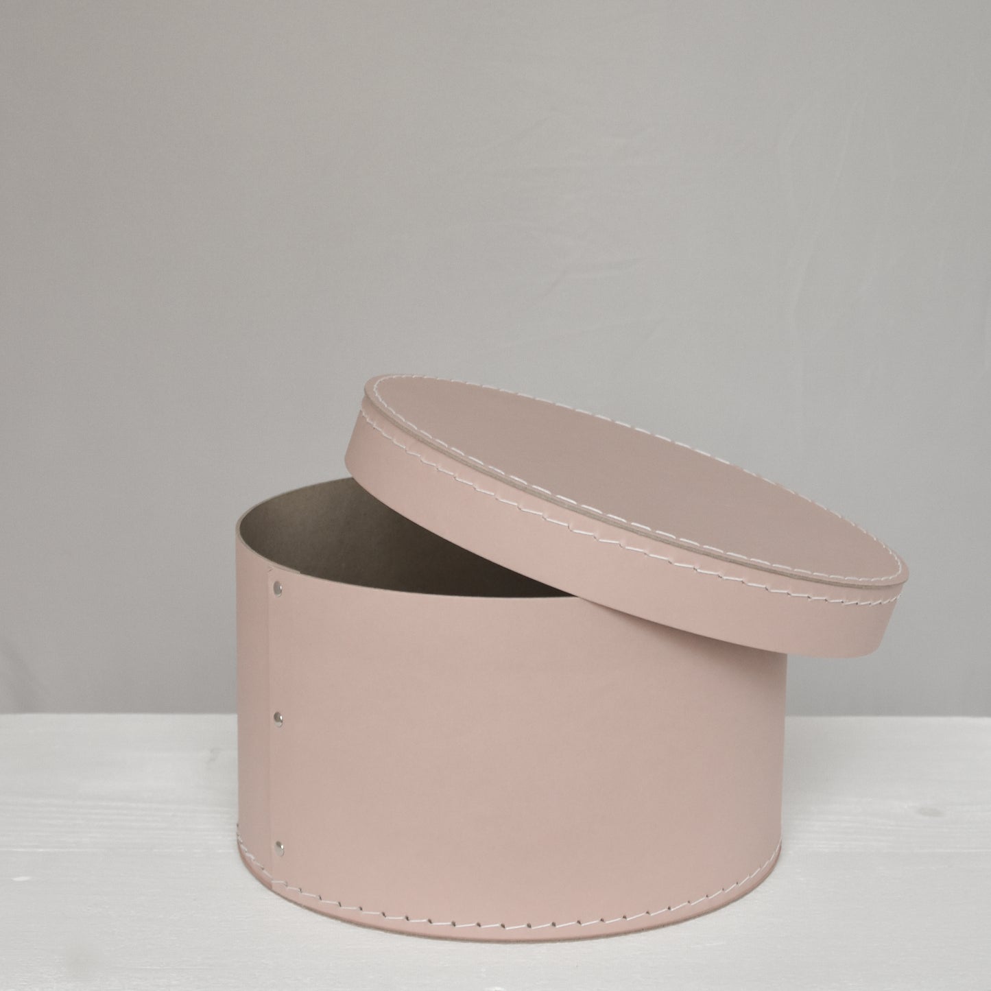 Round storage box, Pink Small | Was £10