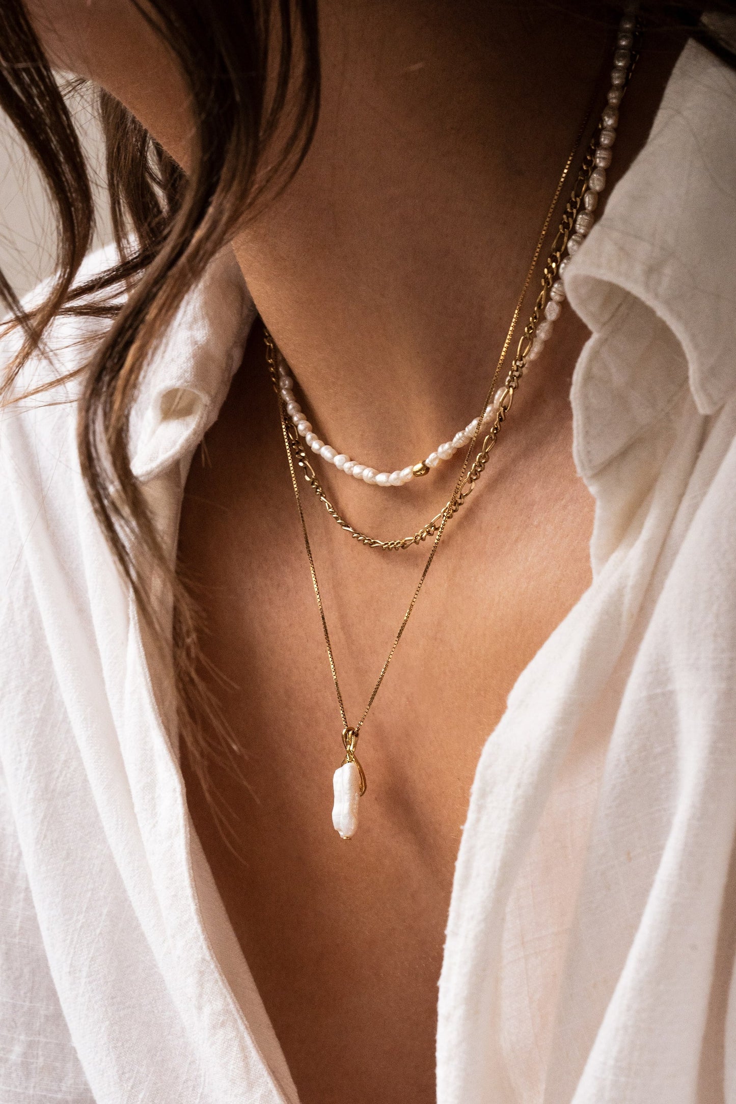 Hazel Pendant | Gold