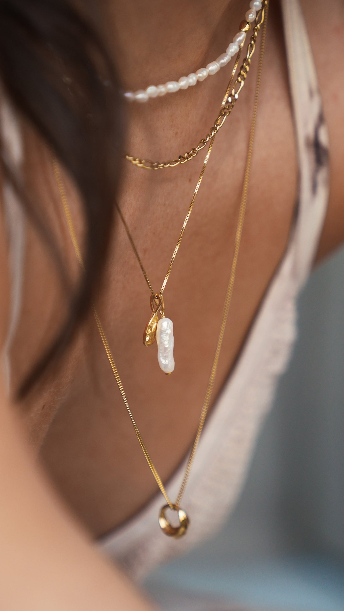 Hazel Pendant | Gold