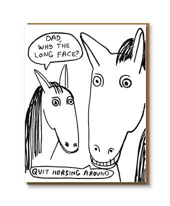 Horsing Around Dad