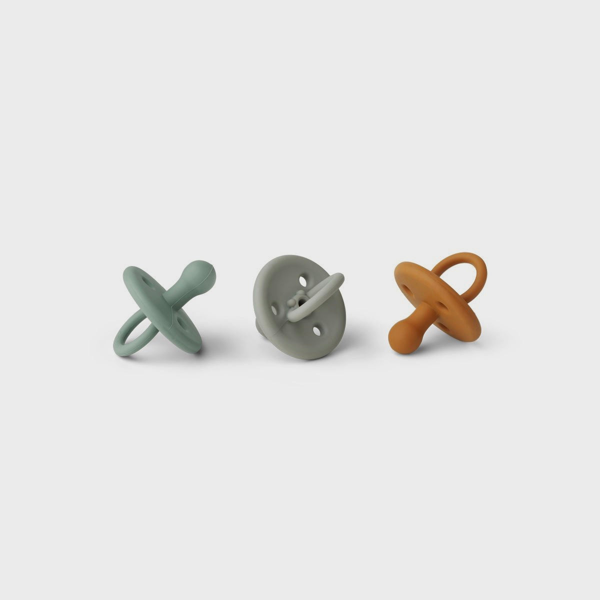 Paula Pacifier 3-pack | Mustard mix