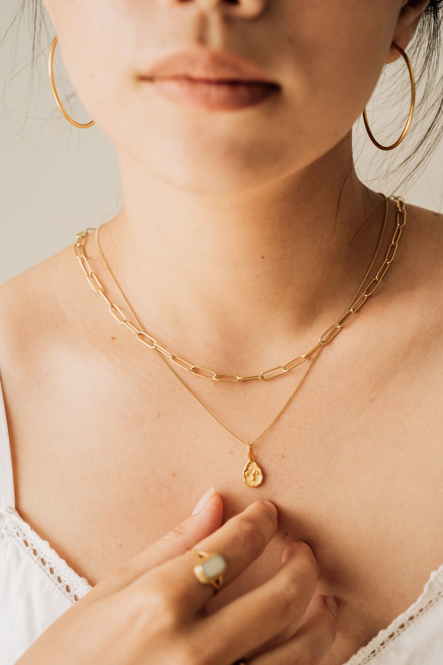 Aries Pendant | Gold