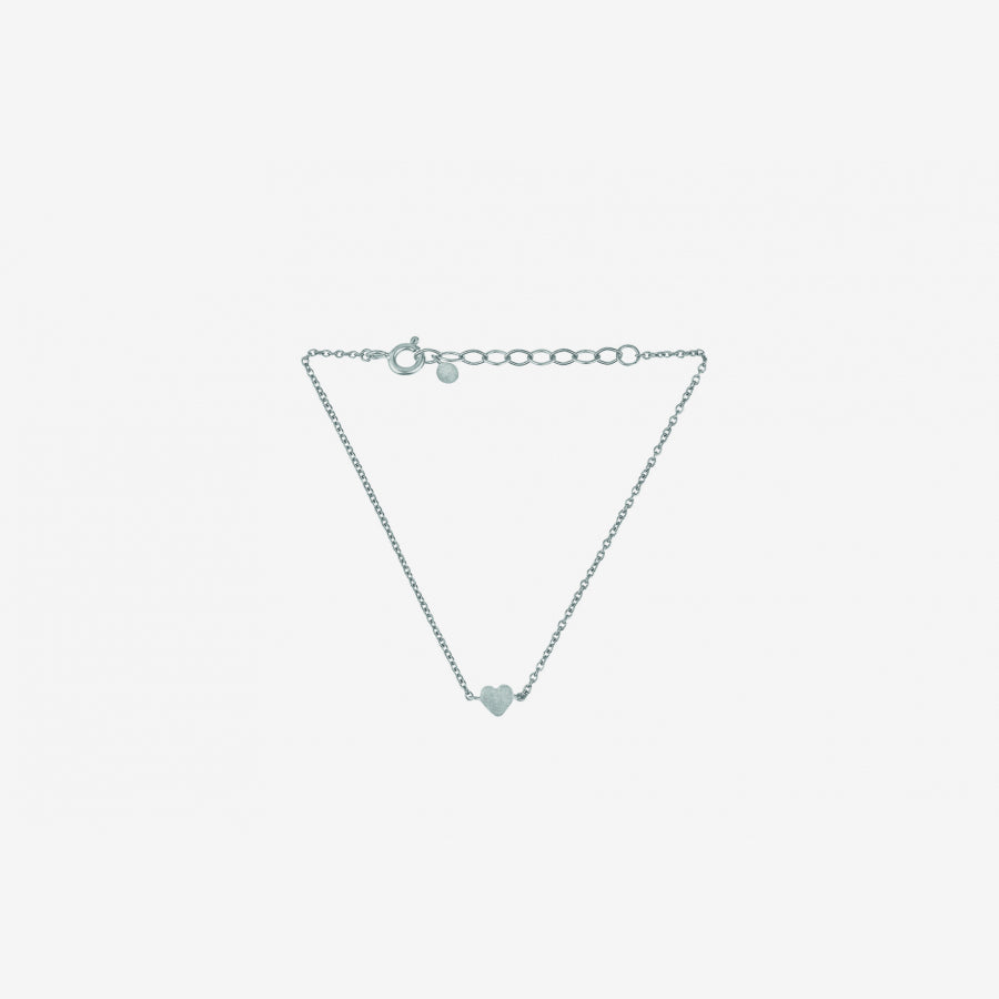 Heart Bracelet | Silver