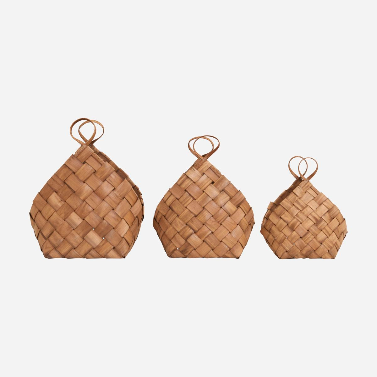 Baskets, Conical | Brown