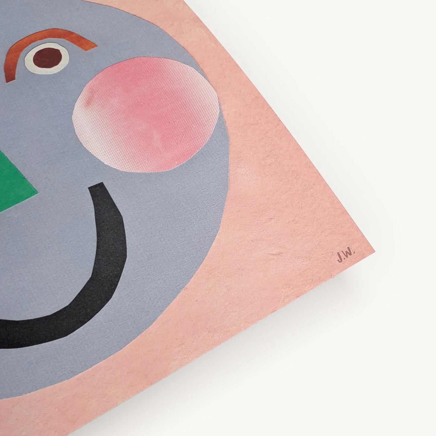 Smiley Face Print | Fanoula Fink